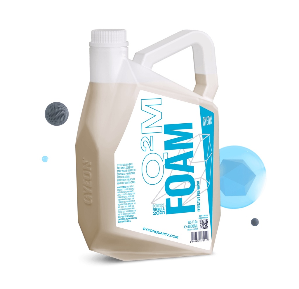 Bọt tuyết rửa xe Q²M Foam 2021 4000 ml