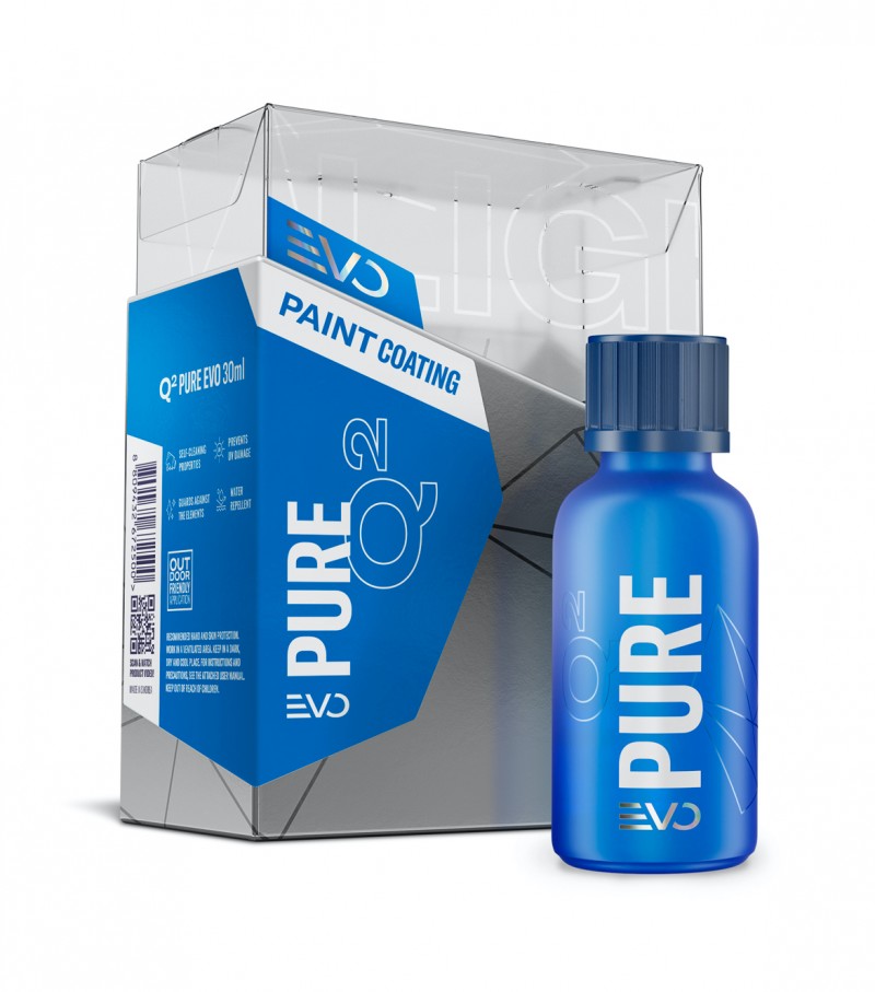 Bộ dung dịch phủ Ceramic sơn Q² Pure EVO Light box 30 ml