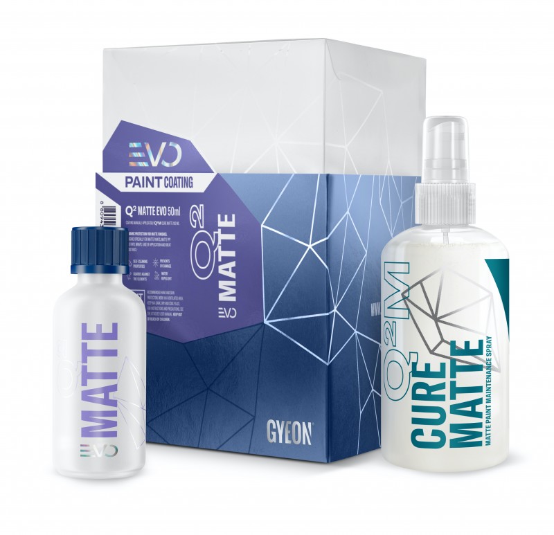Bộ dung dịch phủ Ceramic sơn mờ Q² Matte EVO 50 ml