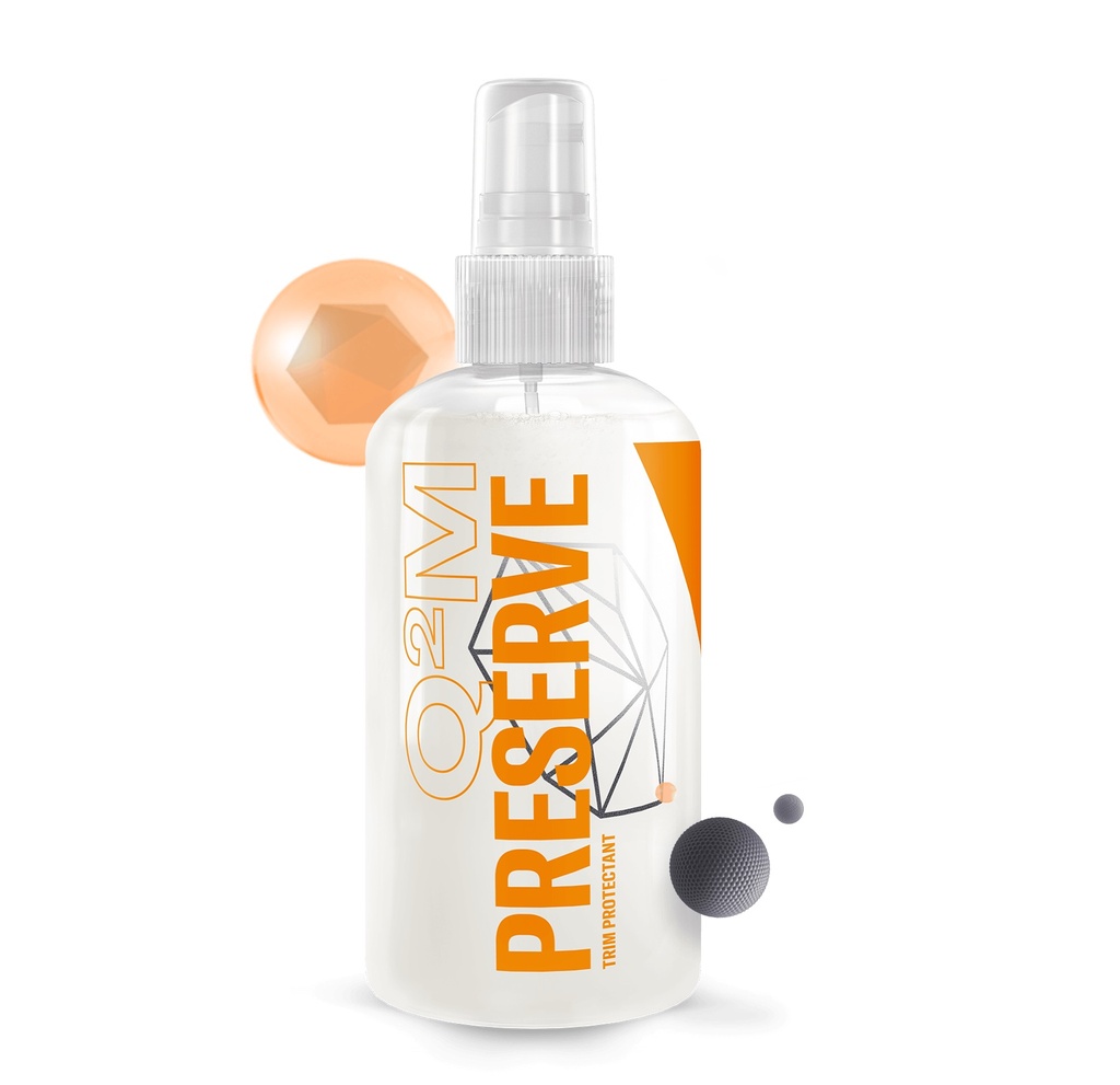 Dung dịch bảo dưỡng phục hồi chi tiết nhựa đen Q²M Preserve 250 ml