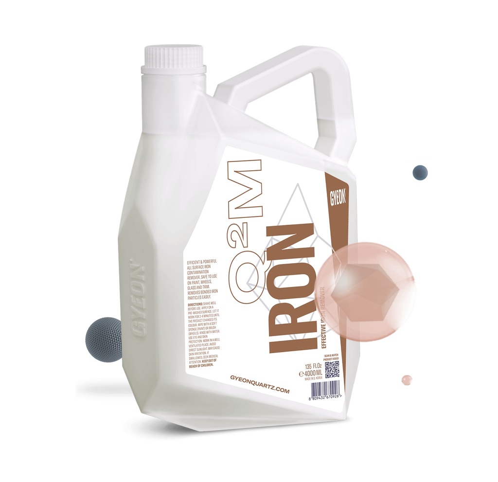 Dung dịch làm sạch gỉ sắt Q²M Iron 4000 ml