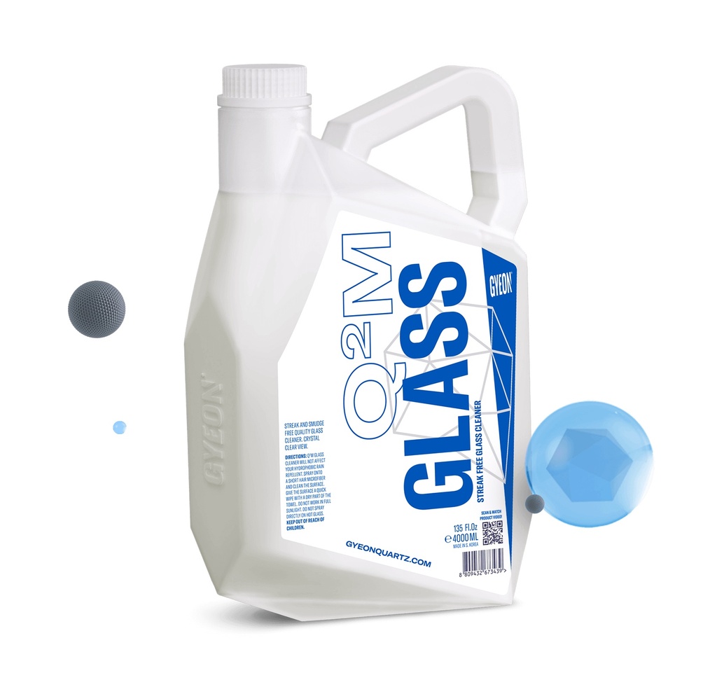 Dung dịch làm sạch kính Q²M Glass 4000 ml