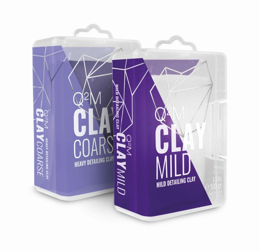 Đất sét tẩy bề mặt sơn Q²M Clay Coarse